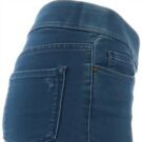 NWT MARTHA STEWART KNIT DENIM ANKLE JEANS MEDIUM INDIGO - Picture 7 of 16